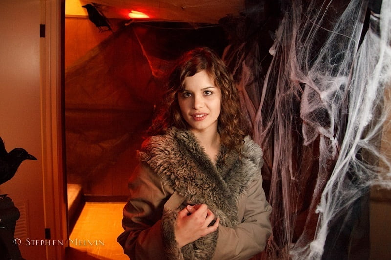 Alexis talya halloween nude costume party
 #91598265