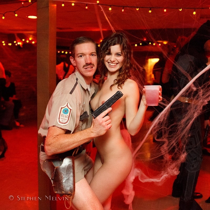 Alexis Talya Halloween Nude Costume Party #91598332