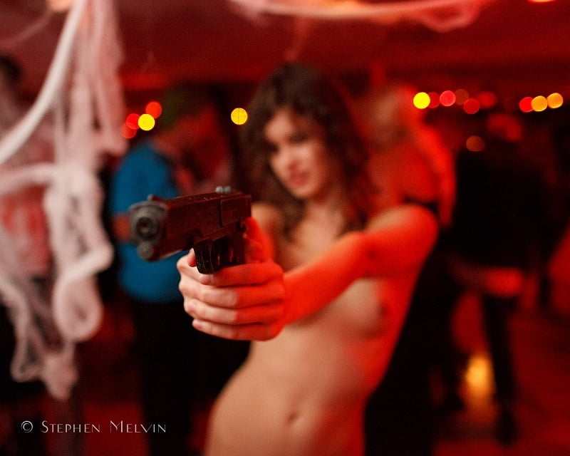 Alexis talya halloween nude costume party
 #91598410