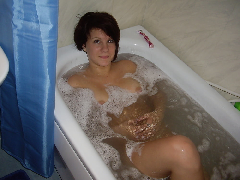 Swedish Amateur (032) Nelly are nude in her bathtub #87455033