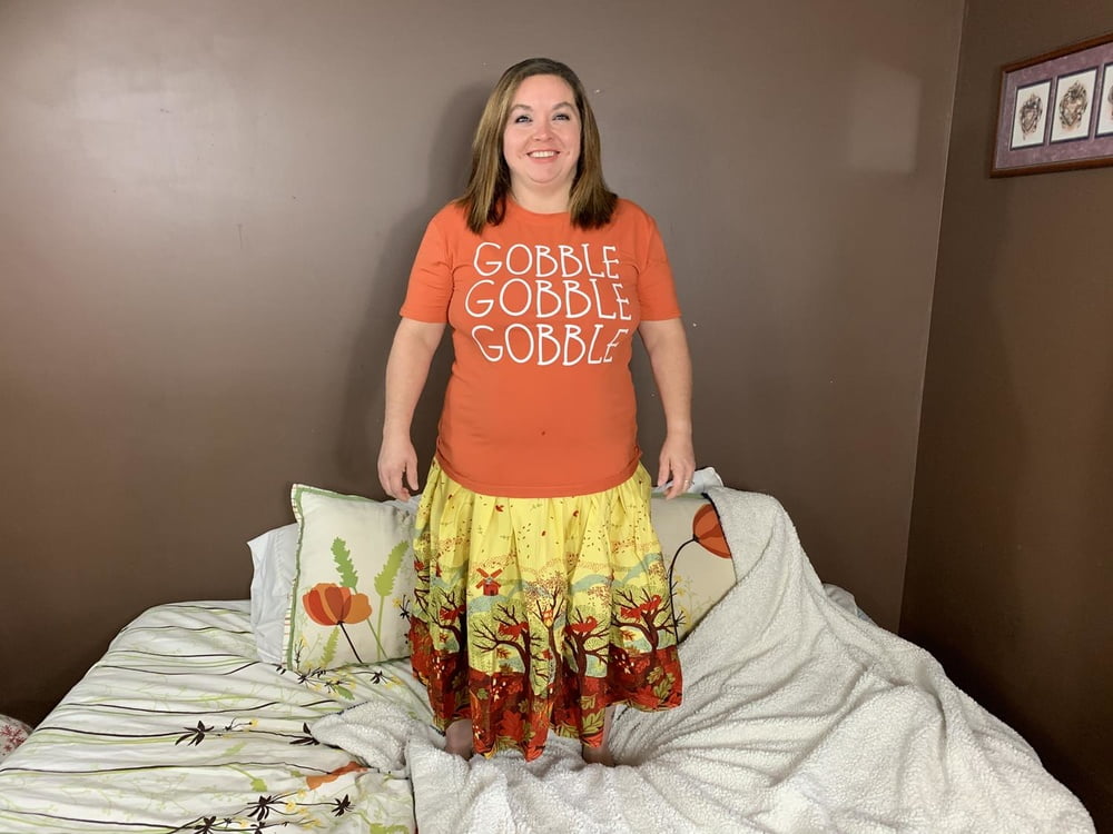 Sexy BBW Gives You Something to Eat for Thanksgiving #106665321