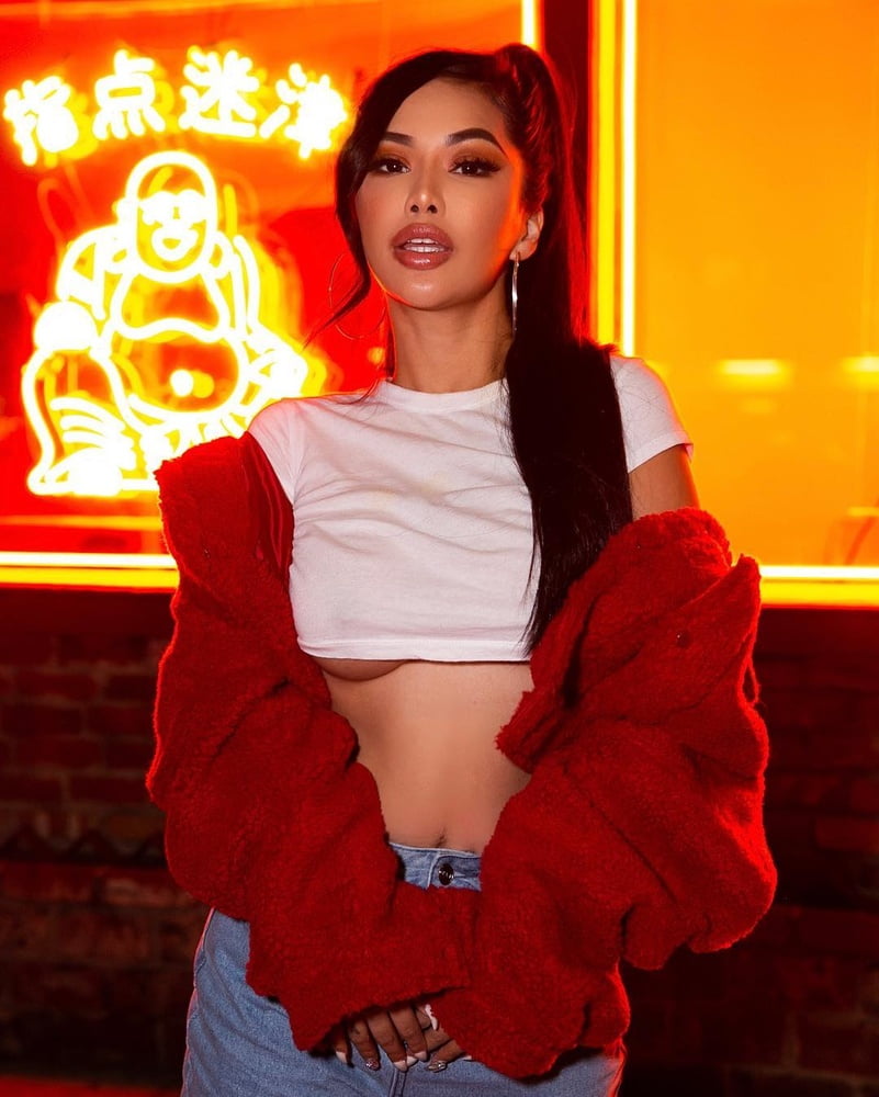 Asian Insta Model Ashley V Juicy Big Tits Ass SEXY MILF #105444077