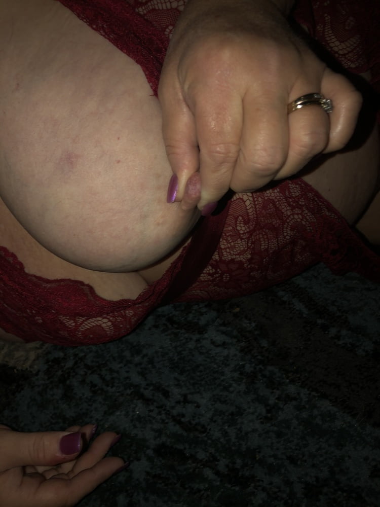 BBW wife in red #81180599
