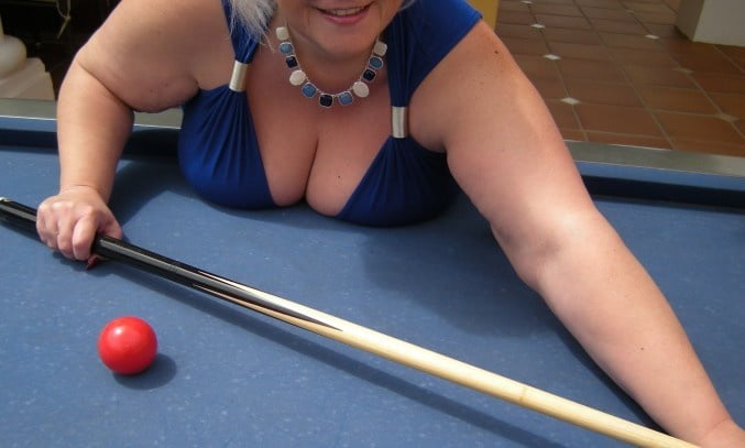 more sexy ladies at the playin pool table #92789499
