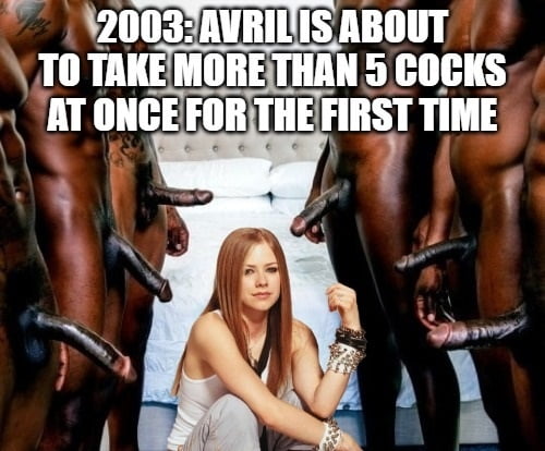 Celebrity gangbang captions #621 (Avril) #103060619