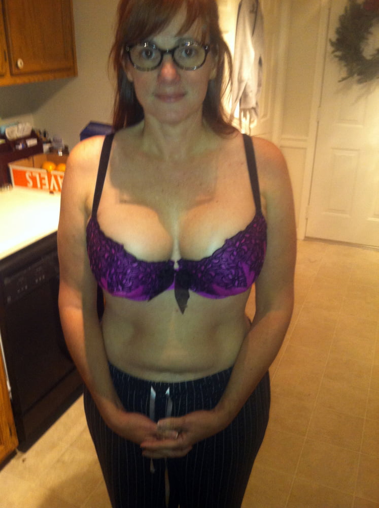 Huge Tits Big Ass &amp; Hairy Cunt On Sexy Nerdy MILF Lauren #90693106