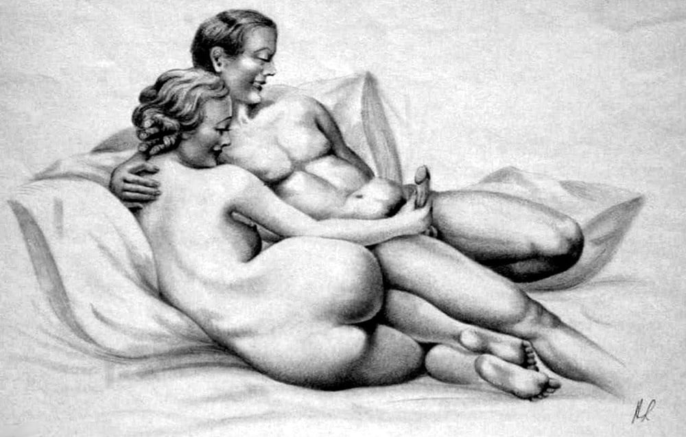 Arte erotica in bianco e nero - 7
 #96284891