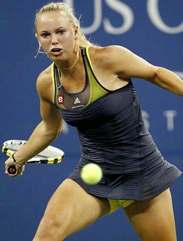 Caroline Wozniacki tennis cameltoe #80853507