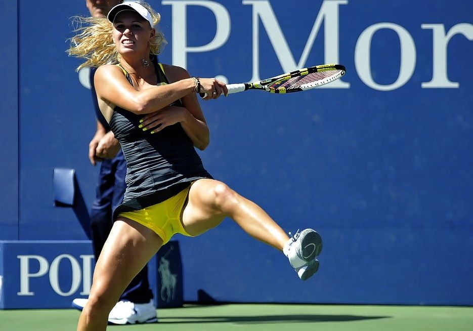 Caroline Wozniacki tennis cameltoe #80853513