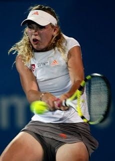 Caroline Wozniacki tennis cameltoe #80853574