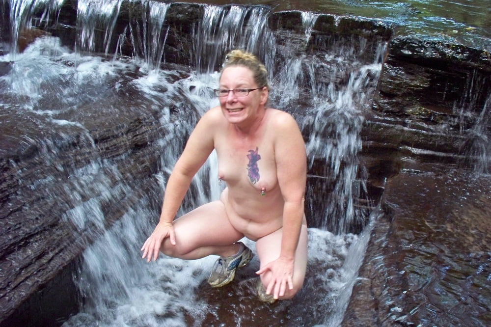Got caught naked at a waterfall #98993443