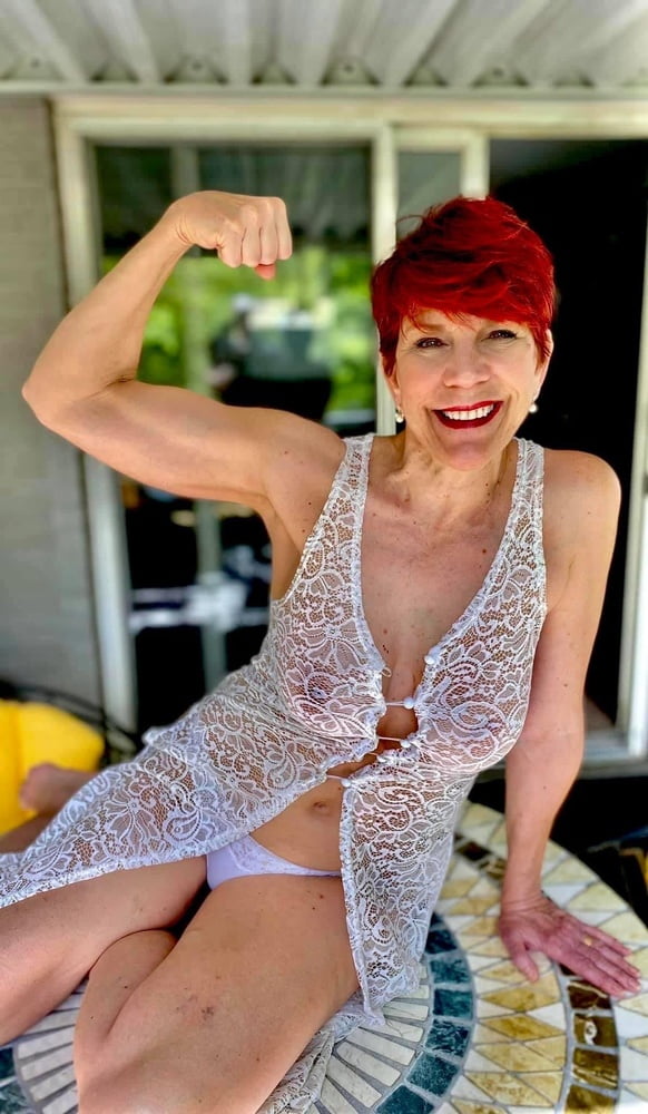 Fit grandma with nice boobs #91312240