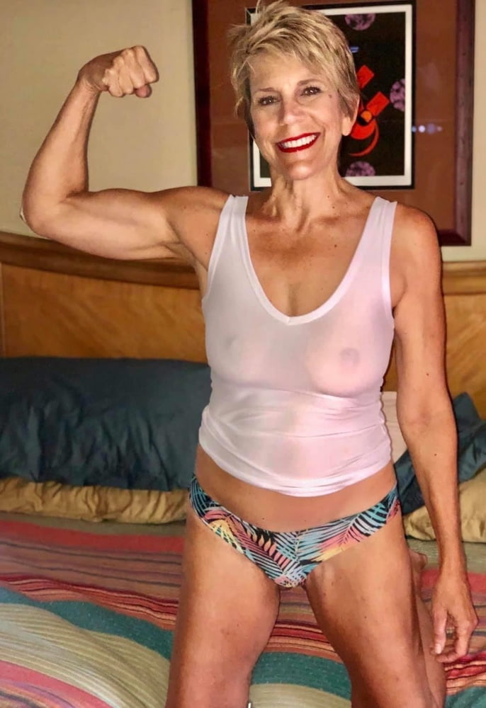 Fit grandma with nice boobs #91312257