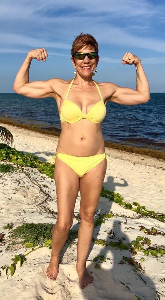 Fit grandma with nice boobs #91312563