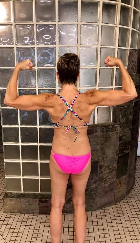 Fit grandma with nice boobs #91312628