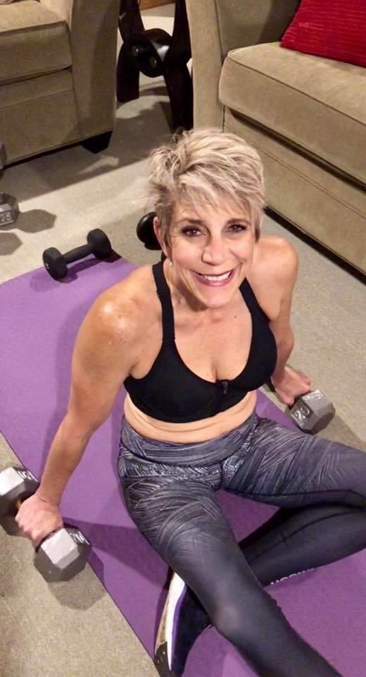 Fit grandma with nice boobs #91312654