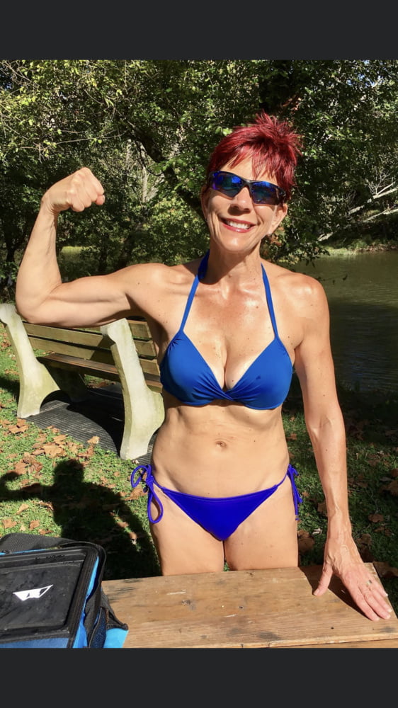 Fit grandma with nice boobs #91312706