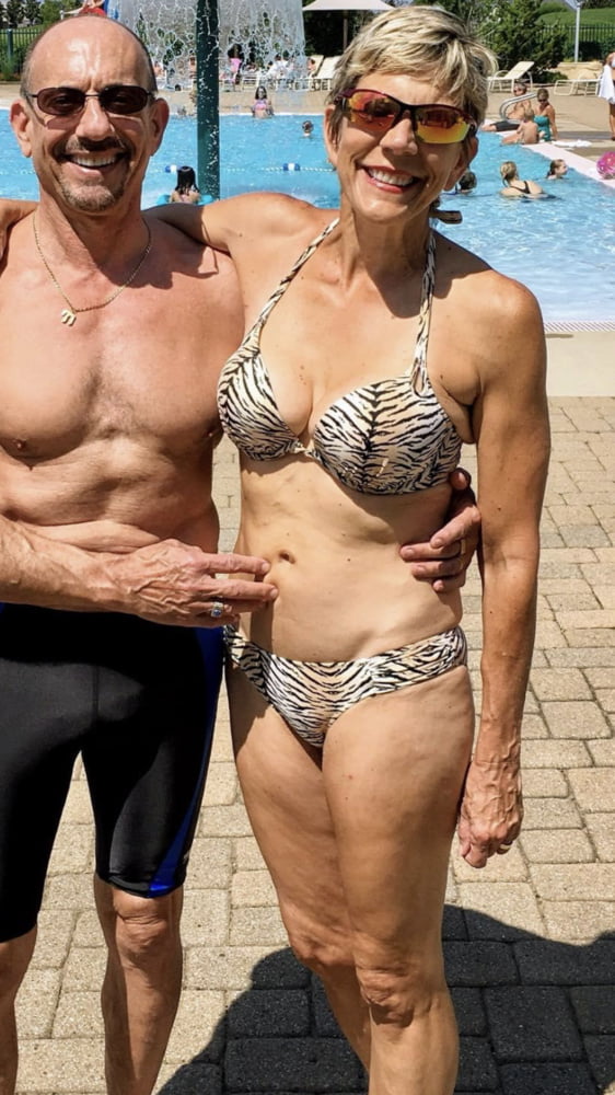 Fit grandma with nice boobs #91312713