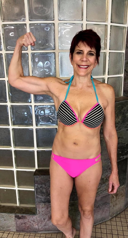 Fit grandma with nice boobs #91312714