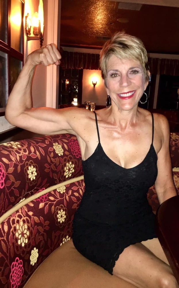 Fit grandma with nice boobs #91312739