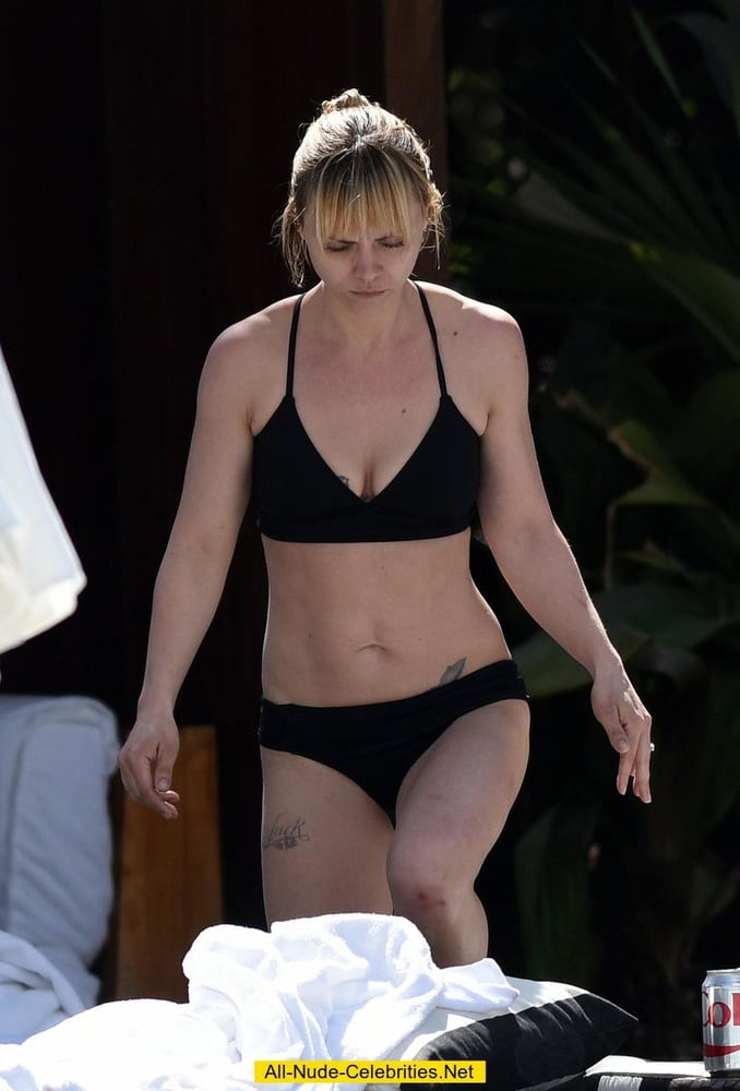 Christina Ricci juicy ass and big tits in bikini #99802148