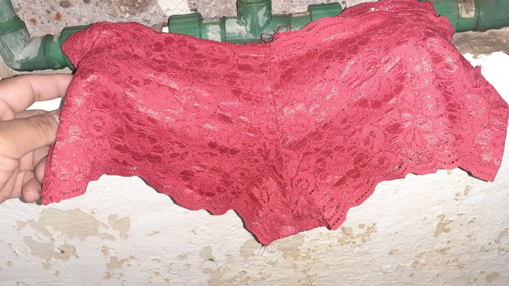 In my mature neighbor&#039;s red panties #93951920