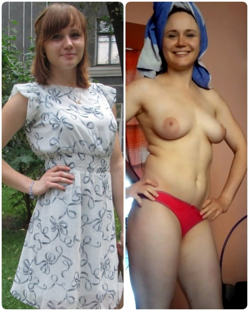 Dressed Undressed Before After On Off Clothed Unclothed Porn Pictures