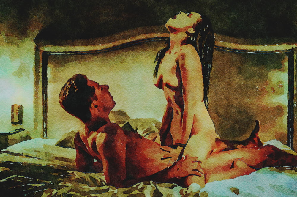 Erotic Digital Watercolor 20 4009763