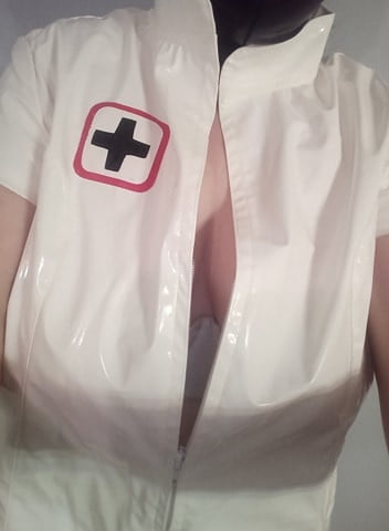 Mi enmascarado pvc criada y enfermera uniforme
 #100751460