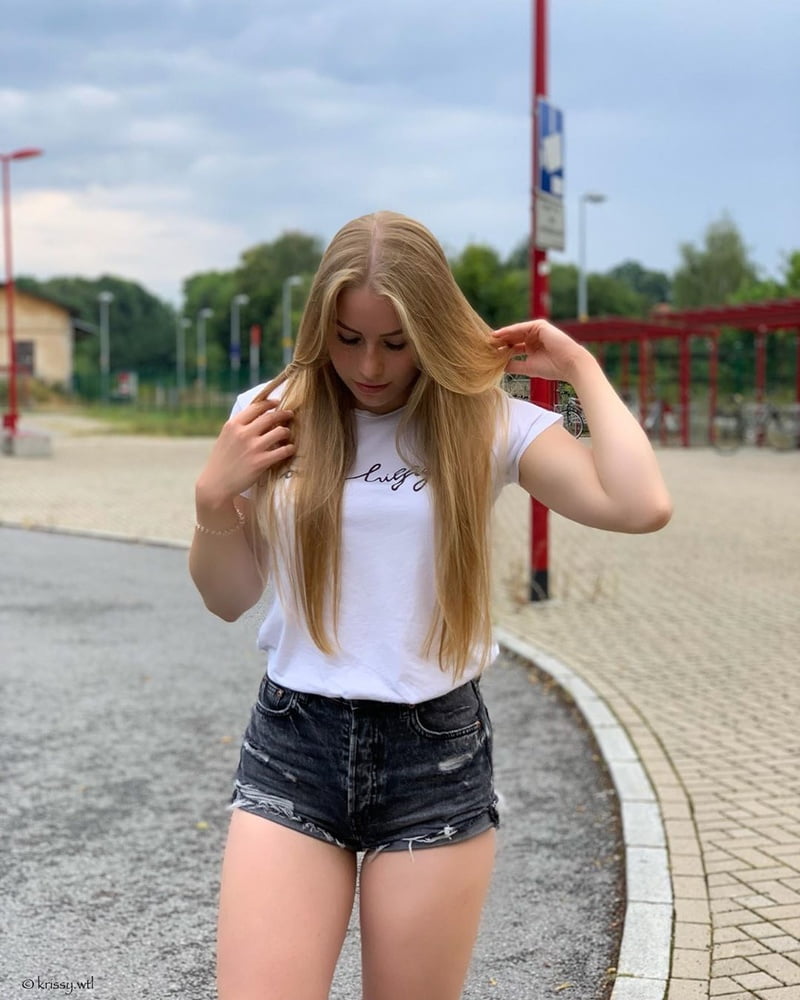 German teen slut Krissy #79953237