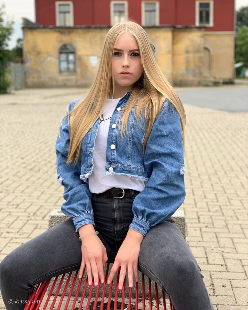 German teen slut Krissy #79953264