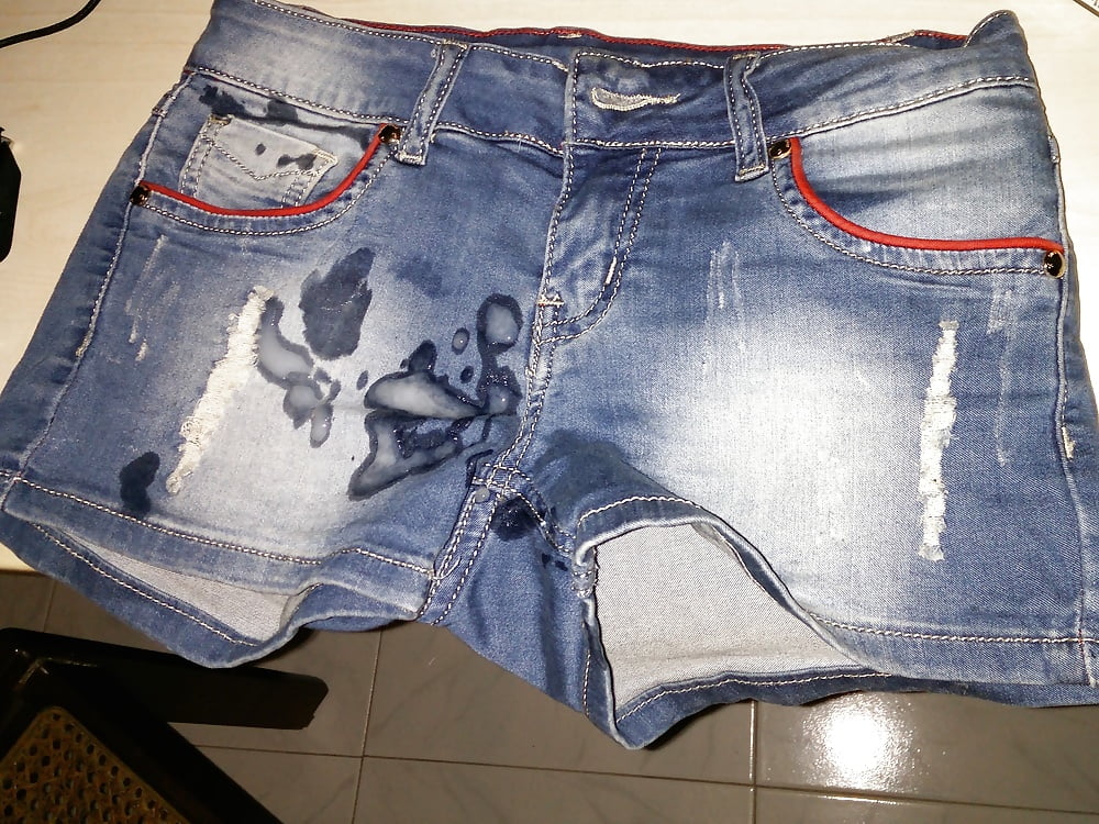 Jeans shorts and bra #106936241