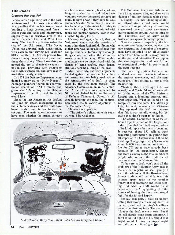 Revista Hustler (mayo 1982)
 #93357741