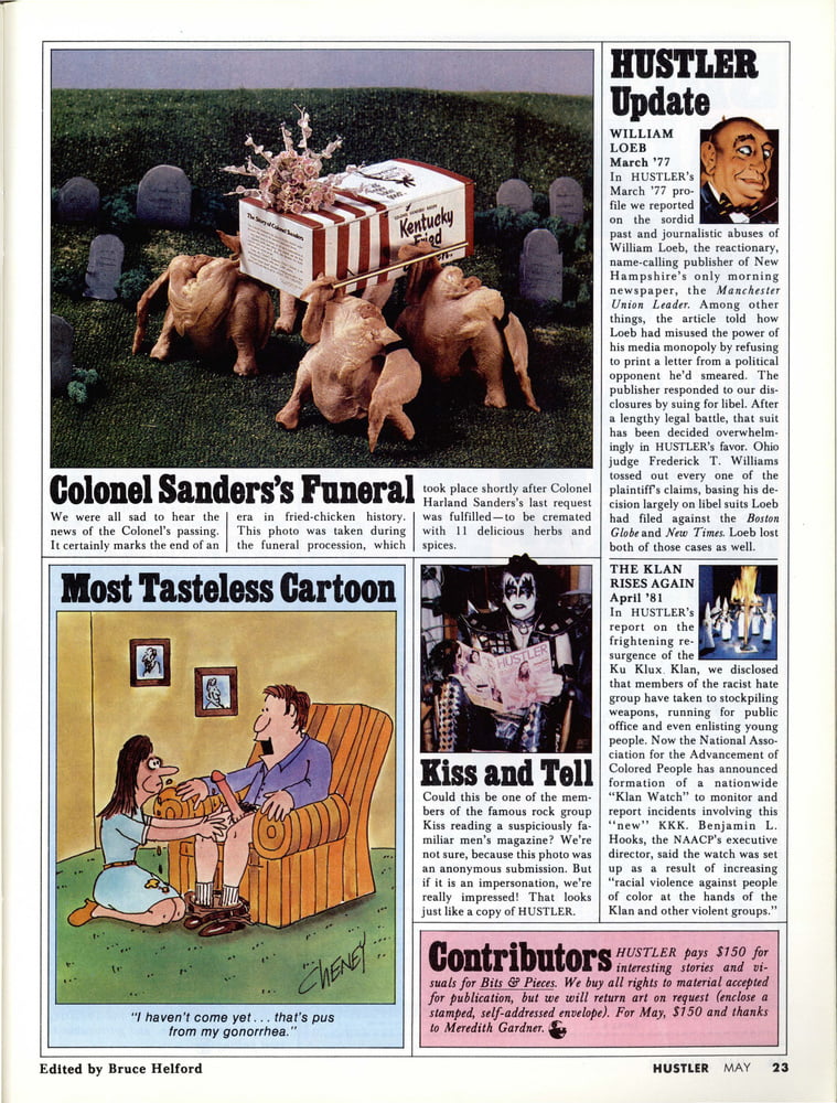 Revista Hustler (mayo 1982)
 #93357776