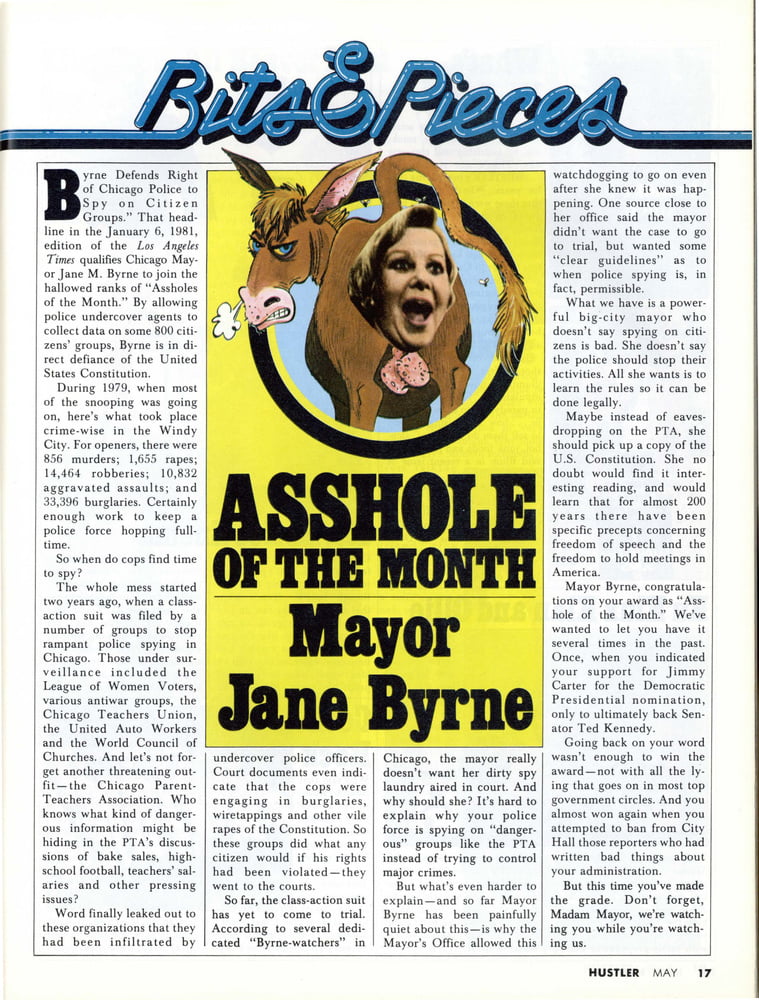 Revista Hustler (mayo 1982)
 #93357783