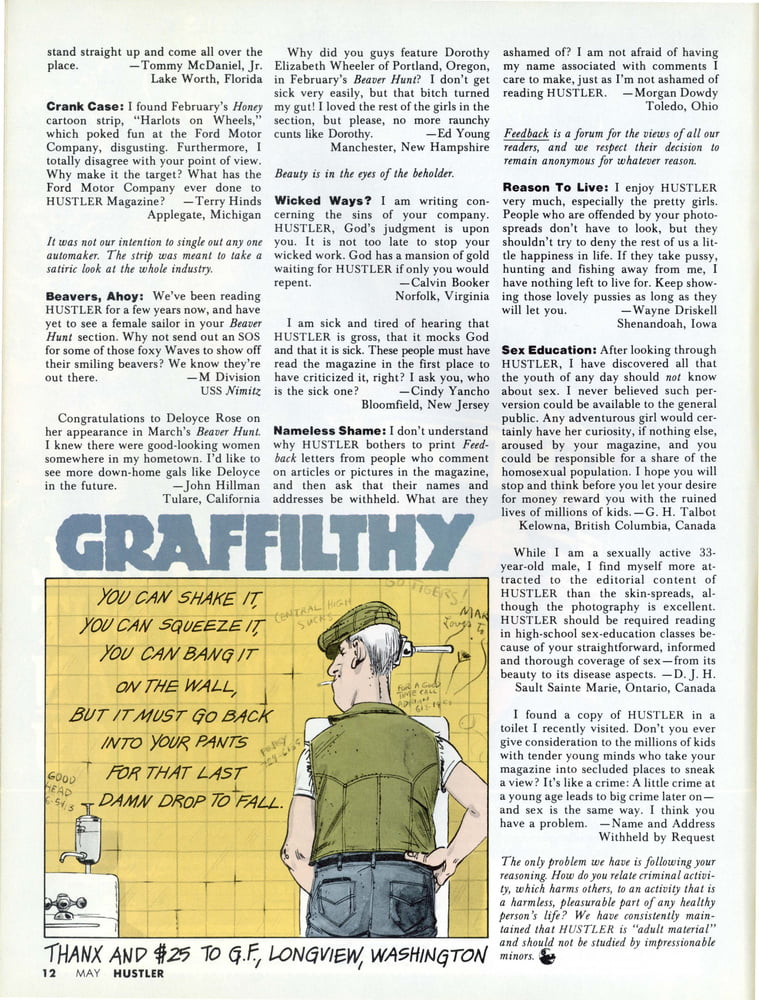 Revista Hustler (mayo 1982)
 #93357786