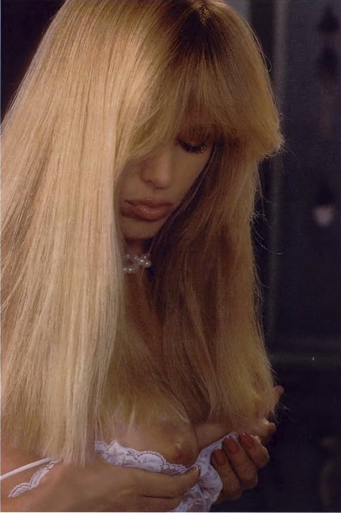 Classic 80s blonde glamour model Eloise B #103849673
