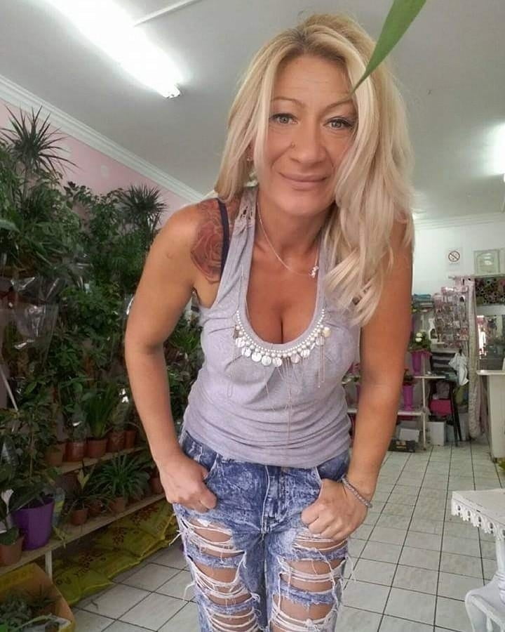 Serbian hot whore blonde milf big natural tits Ana Ciric #106074667