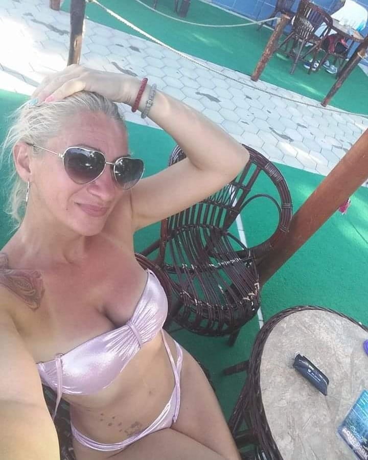 Serbian hot whore blonde milf big natural tits Ana Ciric #106074672