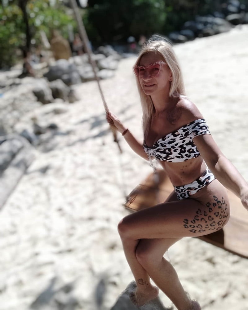 Serbian hot whore blonde milf big natural tits Ana Ciric #106074680