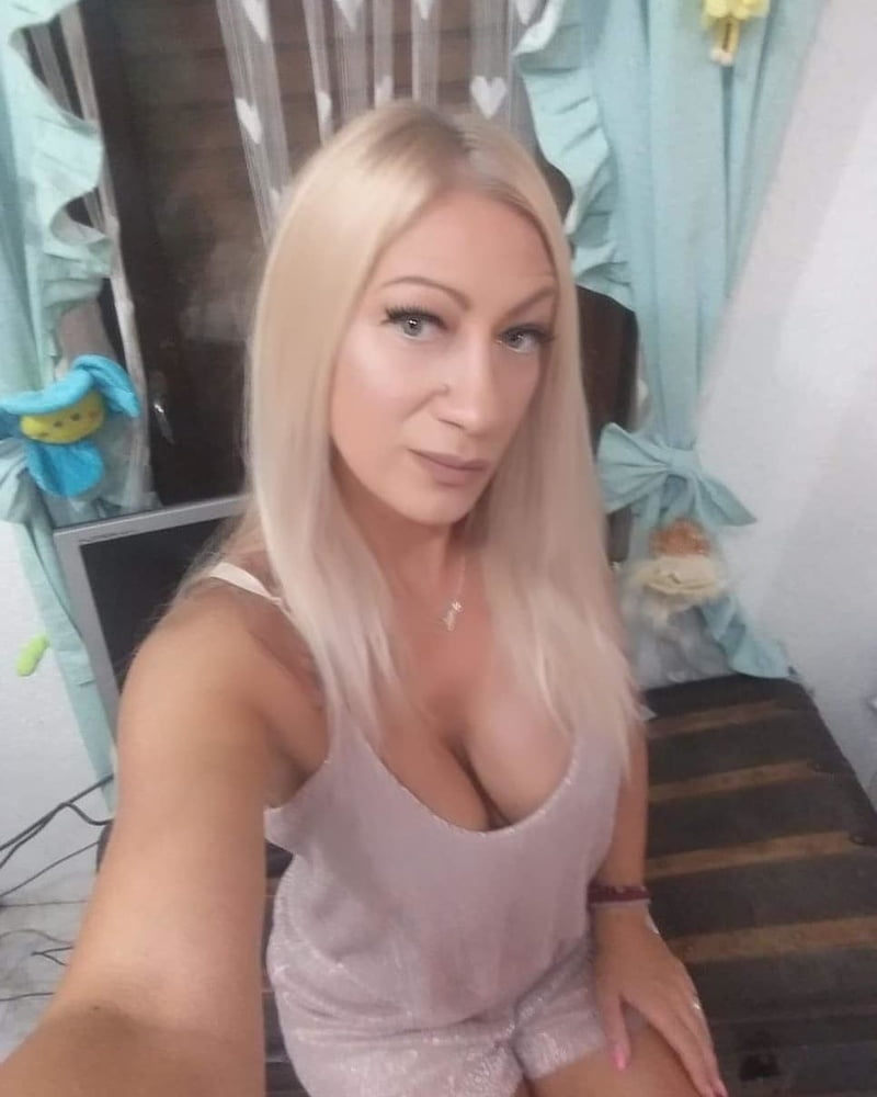 Serbian hot whore blonde milf big natural tits Ana Ciric #106074690