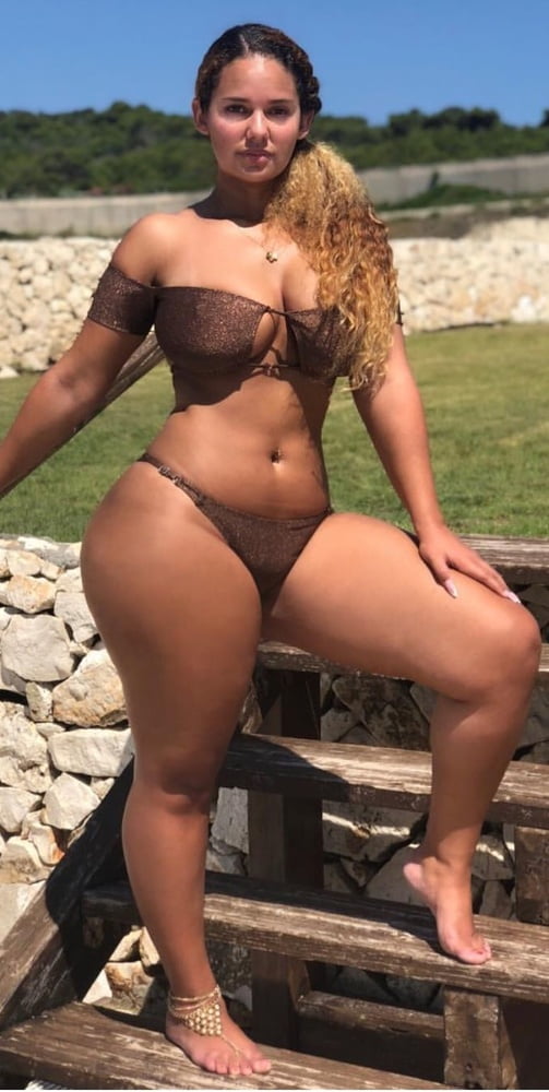 Thick, bbw wild hips bikini #81836853