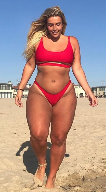 Thick, bbw wild hips bikini #81837089