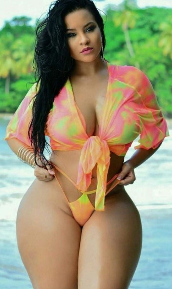 Thick, bbw wild hips bikini #81837287