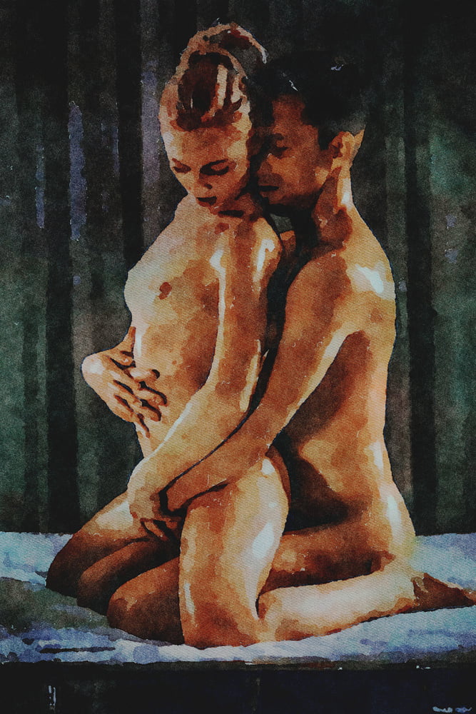 Erotic Digital Watercolor 28 #104779268
