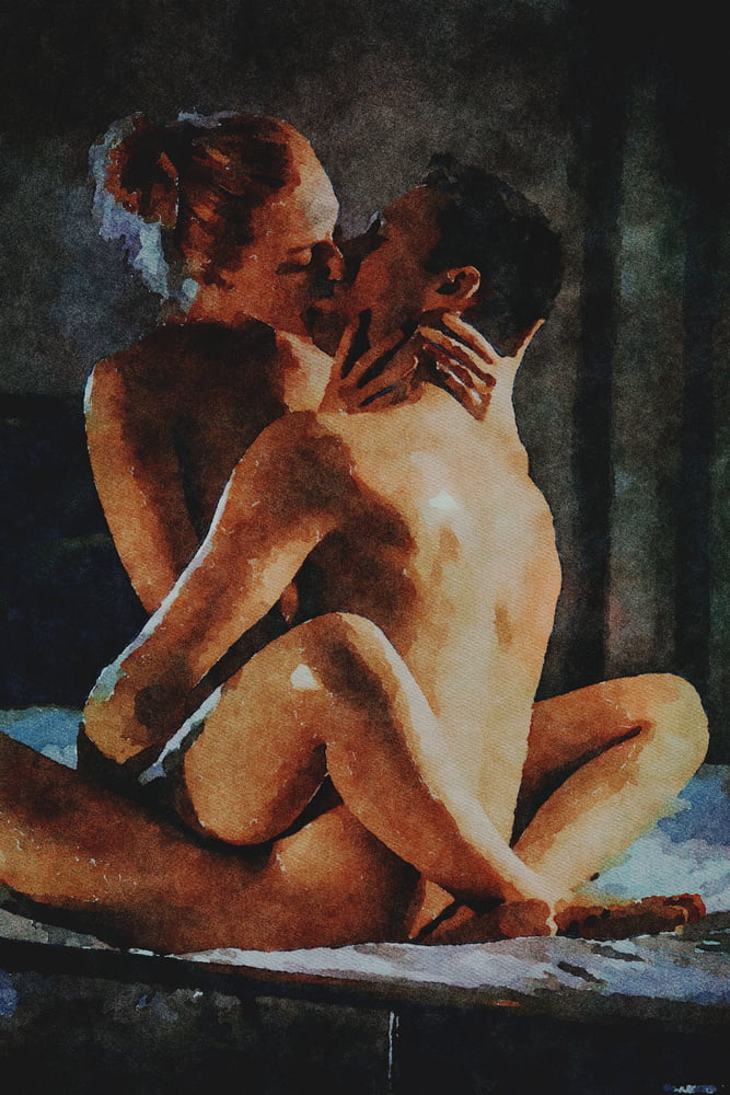 Erotic Digital Watercolor 28 #104779344