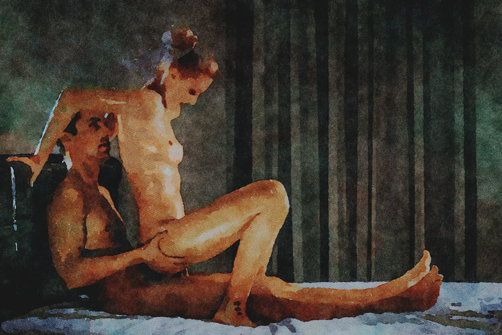 Erotic Digital Watercolor 28 #104779353