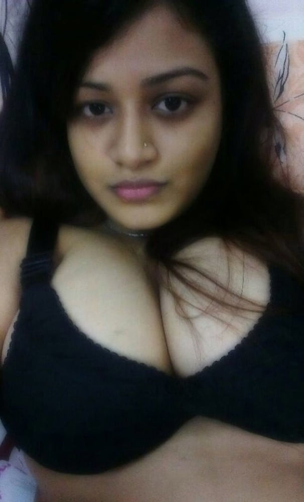indian girl showing her big natural tits and shaved pussy #81305813