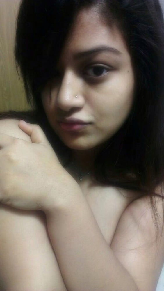 indian girl showing her big natural tits and shaved pussy #81305879
