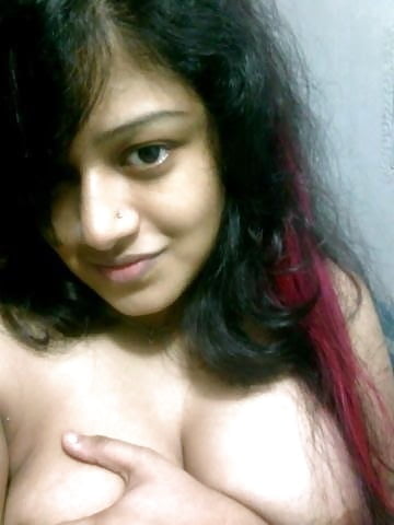 indian girl showing her big natural tits and shaved pussy #81305926